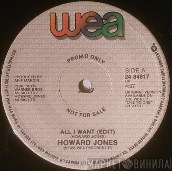 Howard Jones - All I Want