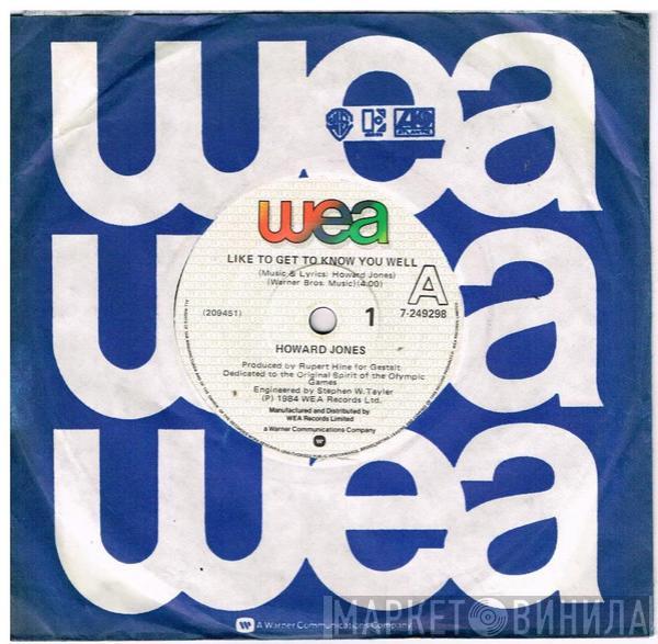  Howard Jones  - Like To Get To Know You Well