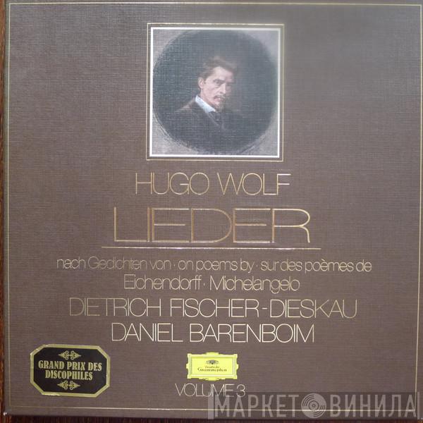 - Hugo Wolf , Dietrich Fischer-Dieskau  Daniel Barenboim  - Lieder (Nach Gedichten Von Eichendorff ∙ Michelangelo) - Volume 3