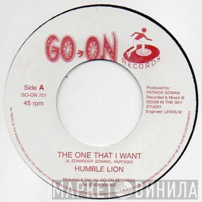 Humble Lion - The One That I Want
