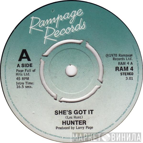 Hunter  - She's Got It / Garden Of Eden