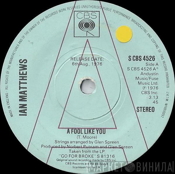 Iain Matthews - A Fool Like You