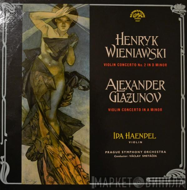 , Ida Haendel , Henryk Wieniawski  Alexander Glazunov  - Violin Concerto No. 2 In D Minor And Violin Concerto In A Minor