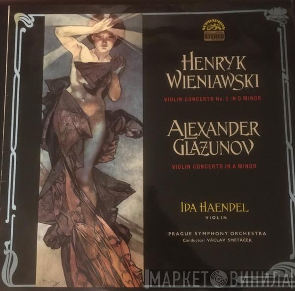 , Ida Haendel , Henryk Wieniawski  Alexander Glazunov  - Violin Concerto No. 2 In D Minor And Violin Concerto In A Minor