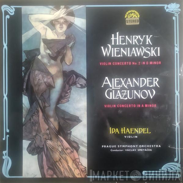 , Ida Haendel , Henryk Wieniawski  Alexander Glazunov  - Violin Concerto No. 2 In D Minor And Violin Concerto In A Minor