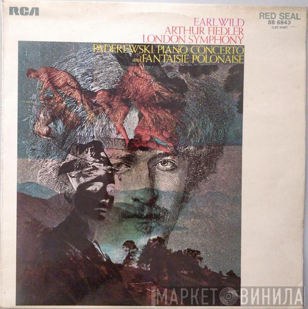Ignacy Jan Paderewski, Earl Wild, The London Symphony Orchestra, Arthur Fiedler - Piano Concerto In A Minor, Op. 17