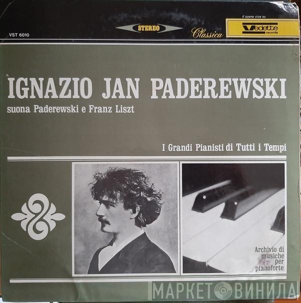 , Ignacy Jan Paderewski  Franz Liszt  - Suona Paderewski E Franz Liszt