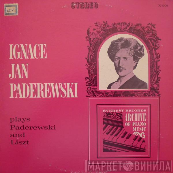  Ignacy Jan Paderewski  - Plays Paderewski And Liszt
