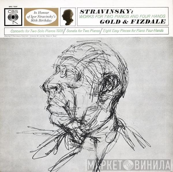 , Igor Stravinsky & Arthur Gold  Robert Fizdale  - Works For Two Pianos And Four Hands