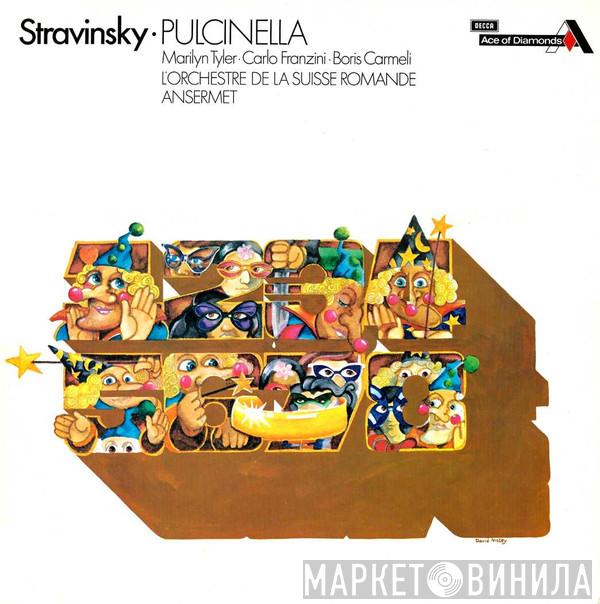 Igor Stravinsky, Marilyn Tyler, Carlo Franzini, Boris Carmeli, L'Orchestre De La Suisse Romande, Ernest Ansermet - Pulcinella
