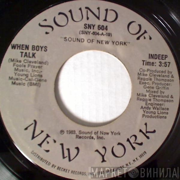 Indeep - When Boys Talk