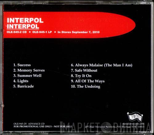  Interpol  - Interpol