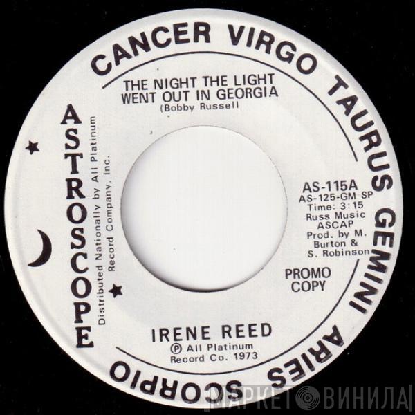 Irene Reid - The Night The Light Went Out In Georgia