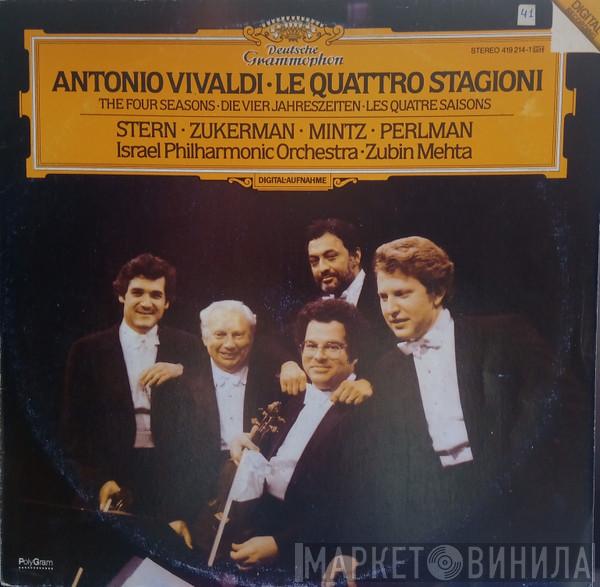 , Isaac Stern , Pinchas Zukerman , Shlomo Mintz , Itzhak Perlman , Zubin Mehta  Israel Philharmonic Orchestra  - Antonio Vivaldi - Le Quattro Stagioni