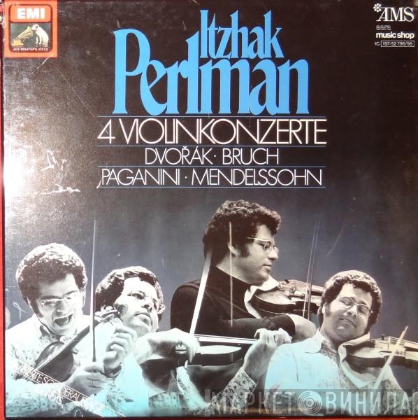 , Itzhak Perlman , The London Philharmonic Orchestra  Lawrence Foster  - 4 Violinkonzerte, Dvorak, Bruch, Paganini, Mendelssohn