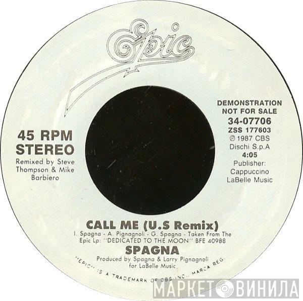 Ivana Spagna  - Call Me (U.S. Remix)