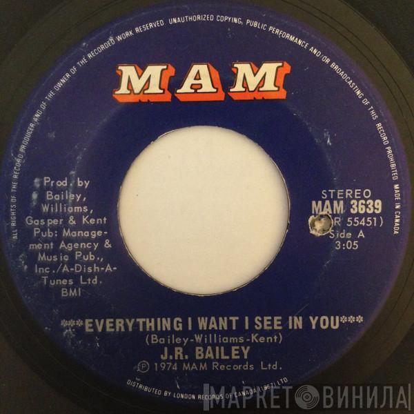  J.R. Bailey  - Everything I Want I See In You