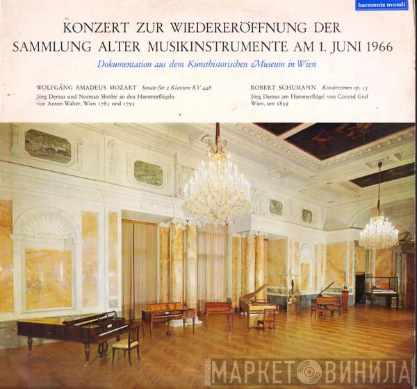 Jörg Demus, Norman Shetler, Wolfgang Amadeus Mozart, Robert Schumann - Sonate Für Zwei Klaviere, D-dur KV 448. Kinderszenen Op.15