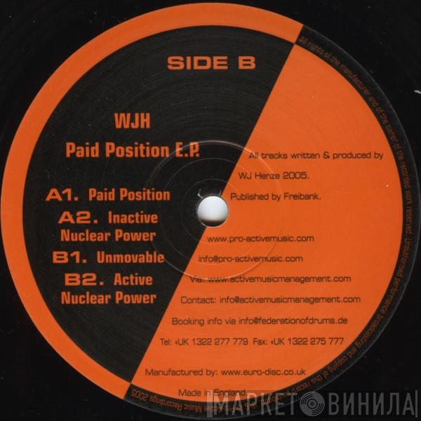  Jörg Henze  - Paid Position E.P.