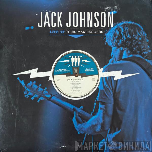 Jack Johnson - Live At Third Man Records
