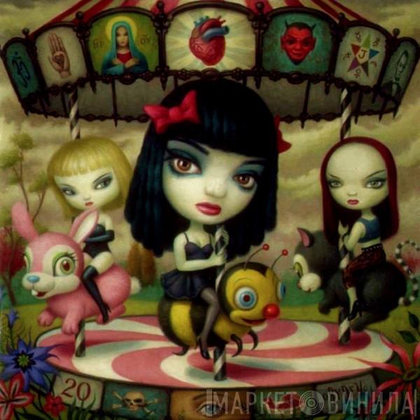 Jack Off Jill - Clear Hearts Grey Flowers