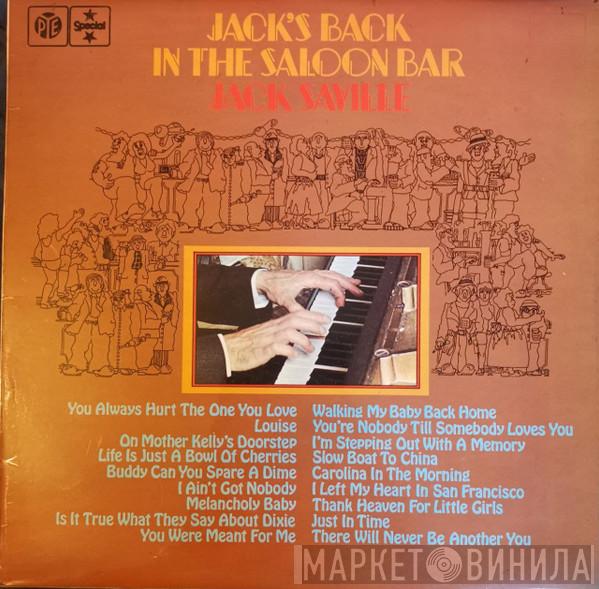 Jack Saville - Jack's Back In The Saloon Bar