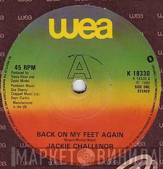 Jackie Challenor - Back On My Feet Again