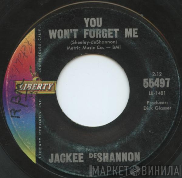  Jackie DeShannon  - You Won't Forget Me