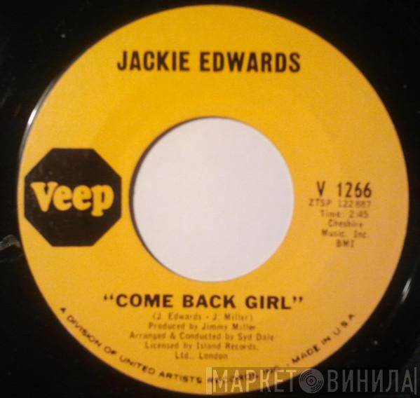 Jackie Edwards - Come Back Girl