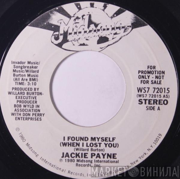 Jackie Payne - I Found Myself (When I Lost You)