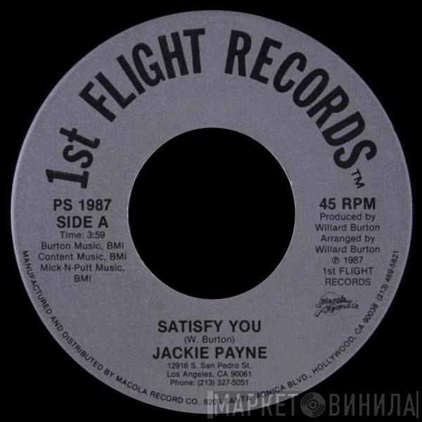 Jackie Payne - Satisfy You / I Found Myself (When I Lost You)