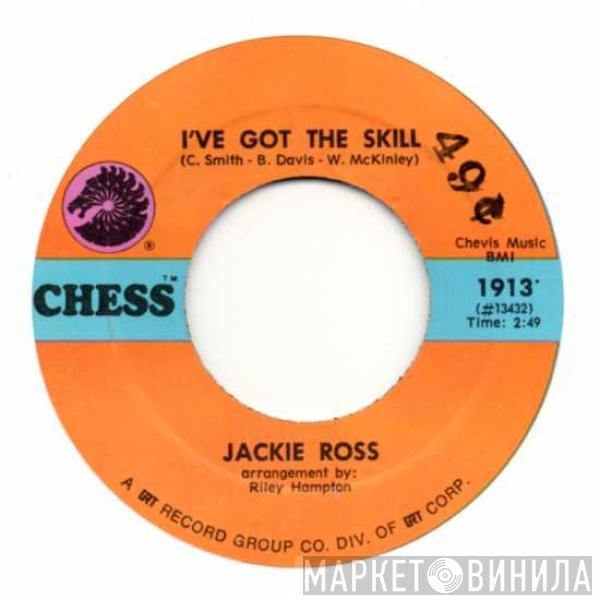  Jackie Ross  - I've Got The Skill