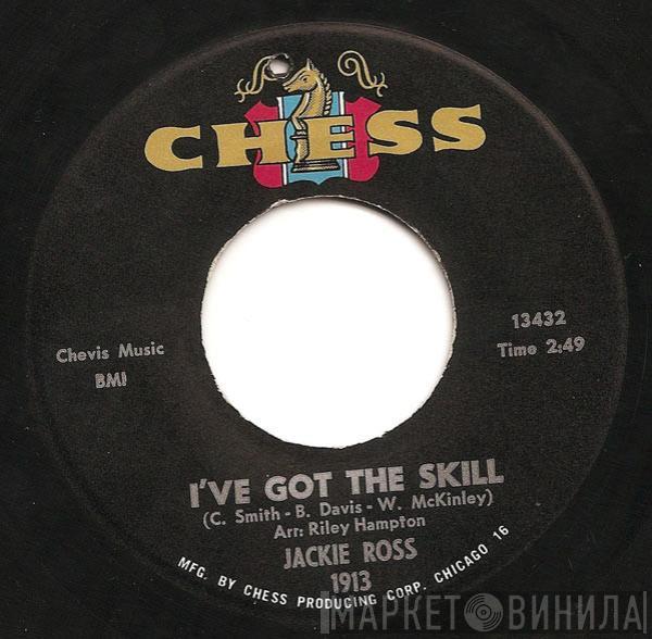  Jackie Ross  - I've Got The Skill