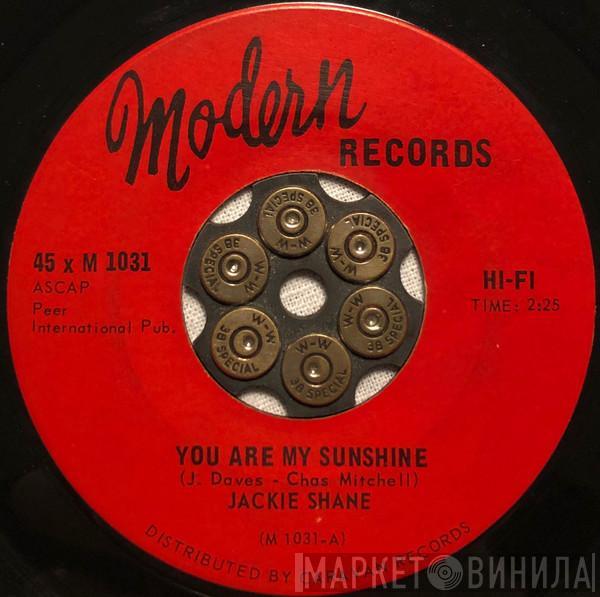  Jackie Shane  - You Are My Sunshine / Stand Up Straight And Tall