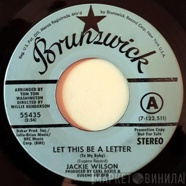 Jackie Wilson - Let This Be A Letter / Didn't I