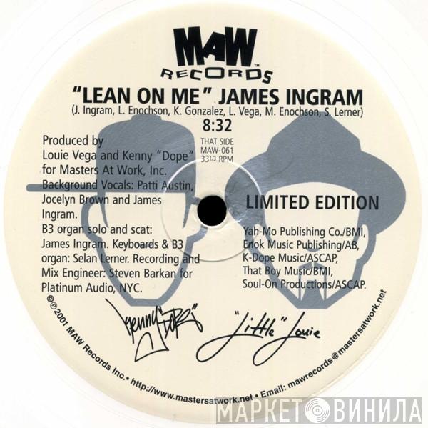 James Ingram, Masters At Work, India - Lean On Me / To Be In Love
