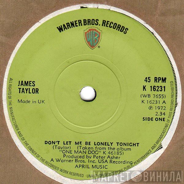 James Taylor  - Don't Let Me Be Lonely Tonight