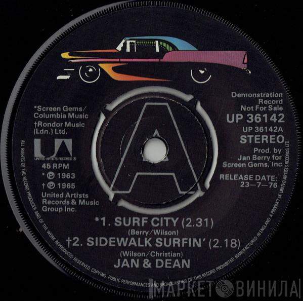 Jan & Dean, The Fantastic Baggys - Surf City / Sidewalk Surfin' / Summer Means Fun