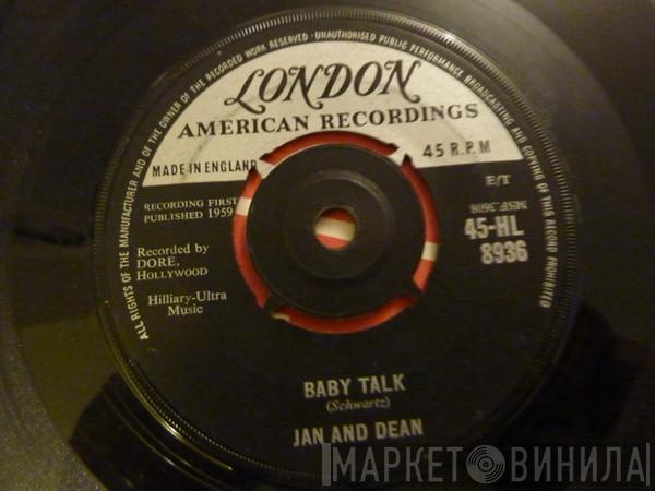 Jan & Dean - Baby Talk / Jeanette, Get Your Hair Done