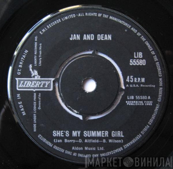 Jan & Dean - She's My Summer Girl