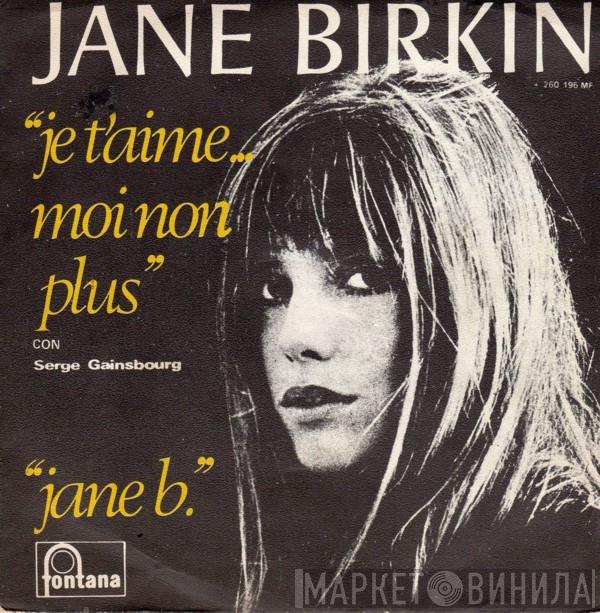  Jane Birkin  - Je T'aime... Moi Non Plus / Jane B.