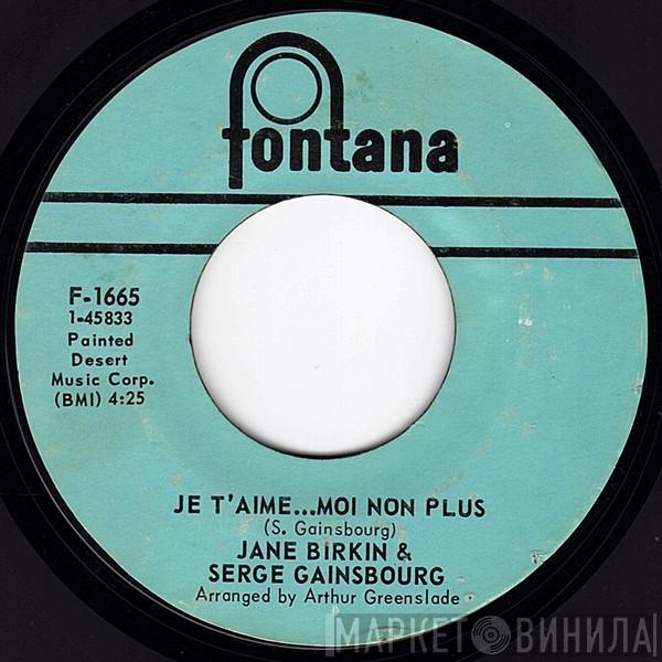 Jane Birkin, Serge Gainsbourg - Je T'aime...Moi Non Plus / Jane B