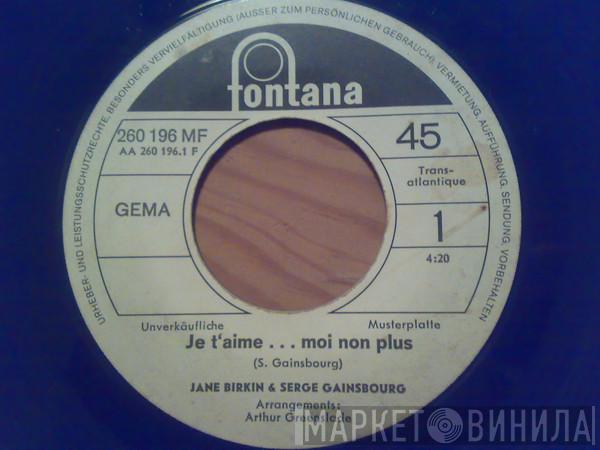  Jane Birkin  - Je T'aime... Moi Non Plus