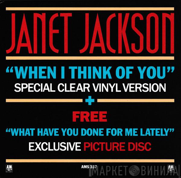  Janet Jackson  - When I Think Of You / What Have You Done For Me Lately