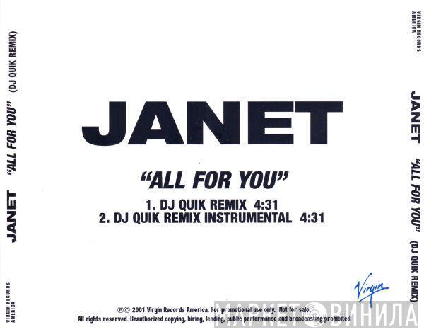  Janet Jackson  - All For You (DJ Quik Remix)