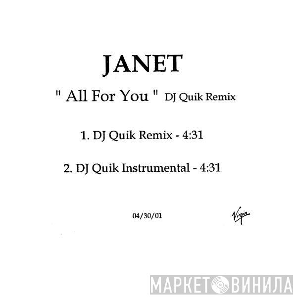  Janet Jackson  - All For You (DJ Quik Remix)