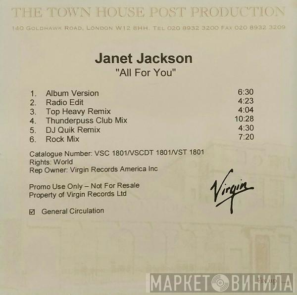  Janet Jackson  - All For You (Remixes)