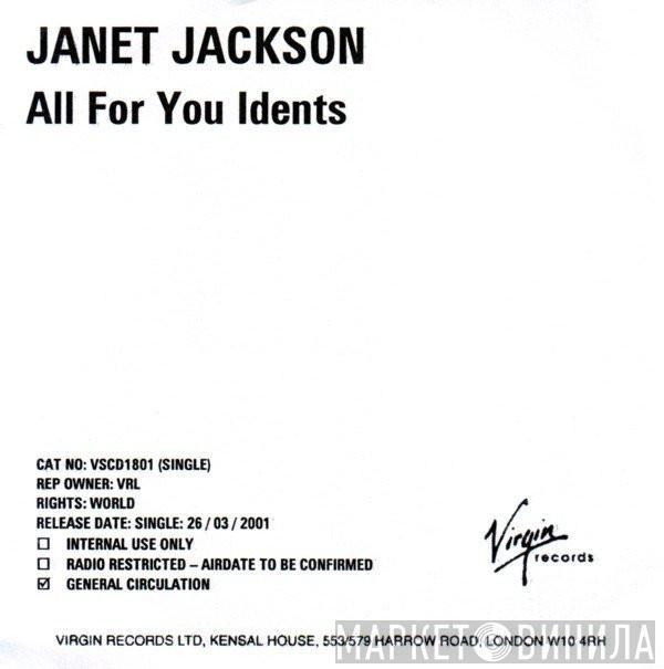  Janet Jackson  - All For You Idents