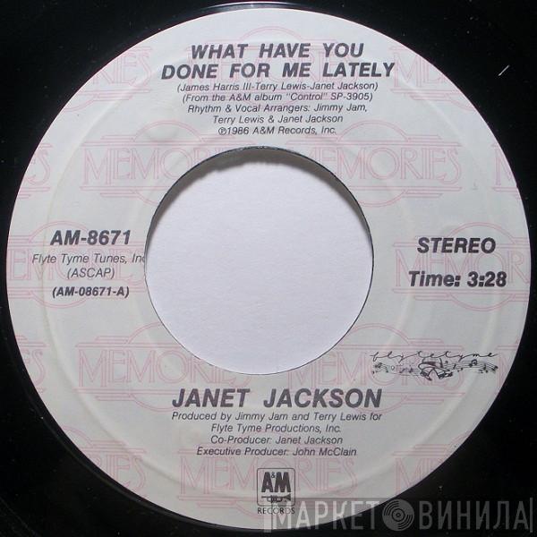 Janet Jackson - What Have You Done For Me Lately / Nasty