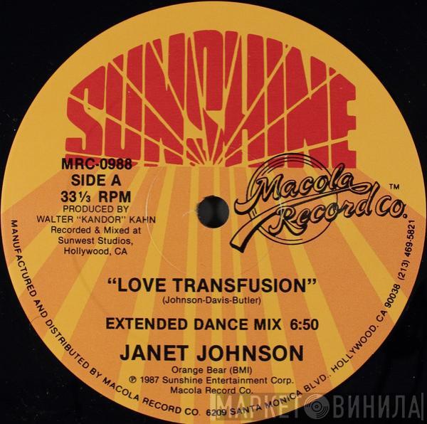 Janet Johnson - Love Transfusion